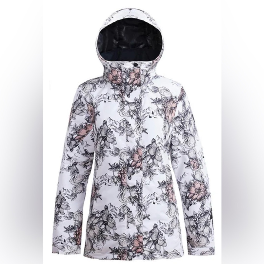 SMN Snowboard Jacket Floral print